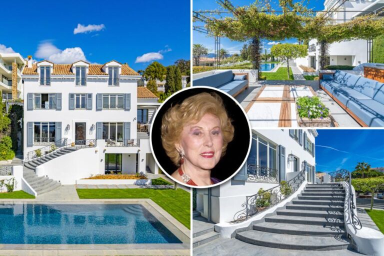 Estée Lauder’s estate in the south of France lists for $9.2M
