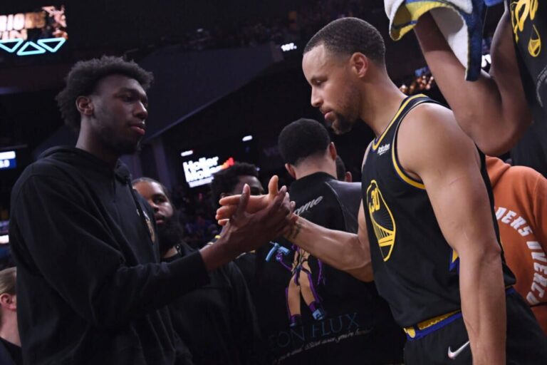 Thompson: The ‘old’ Warriors still teaching James Wiseman to keep them young