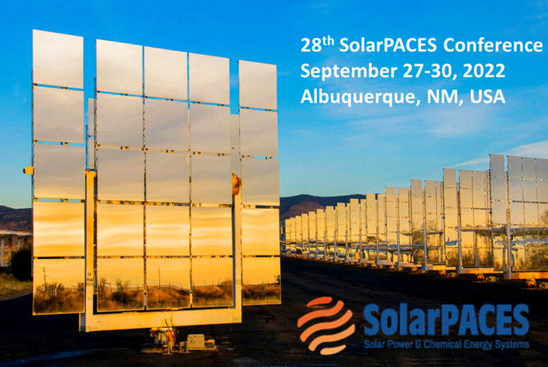 Deadline for SolarPACES 2022 Technology Innovation Award is July 31