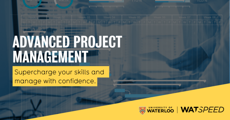 Advanced Project Management Certificate | WatSPEED