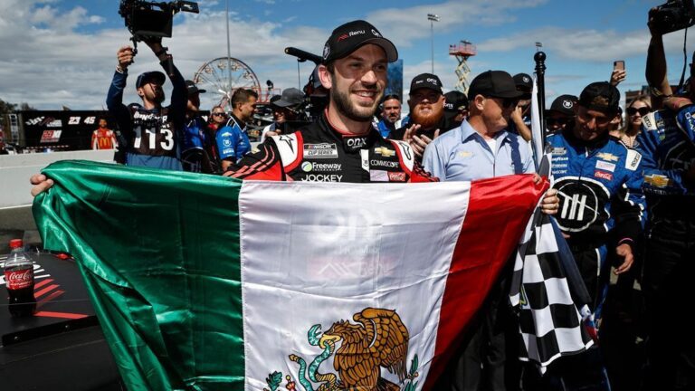 Daniel Suarez wins at Sonoma to become first Mexican-born driver with NASCAR Cup series victory