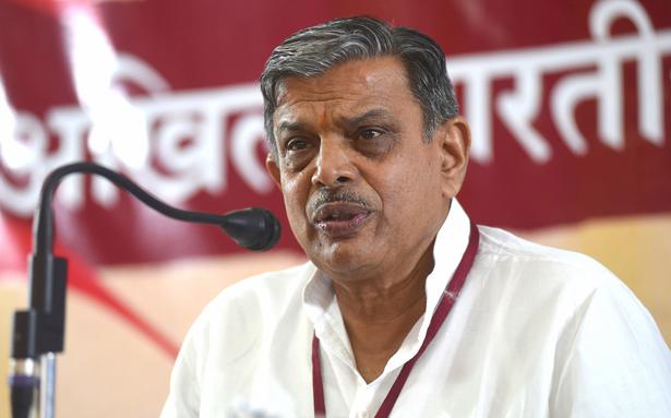 Farmers deserve more respect, says RSS leader Dattatreya Hosabale