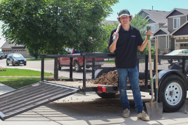 18-year-old entrepreneur Sam Huhta finds passion in outdoor landscaping – Loveland Reporter-Herald