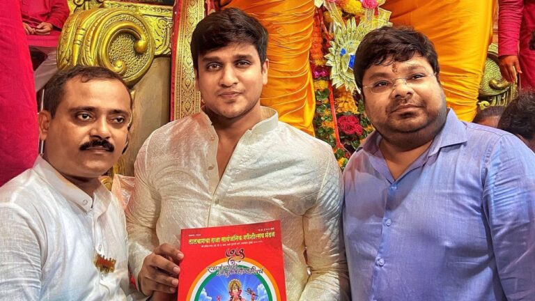 Amid Karthikeya 2 success, Nikhil Siddhartha visits Lalbaughcha Raja; thanks Him for ‘Life Changing Success’