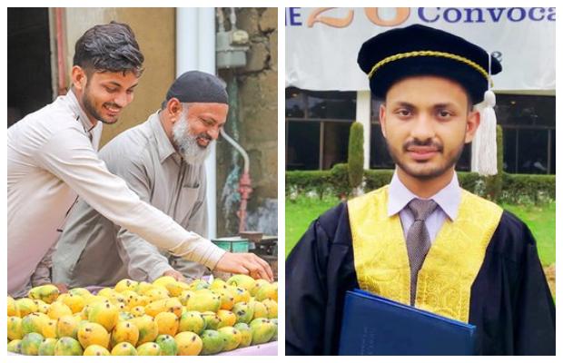 Asad Raza a Fruit-seller’s son, graduated as an Electrical Engineer