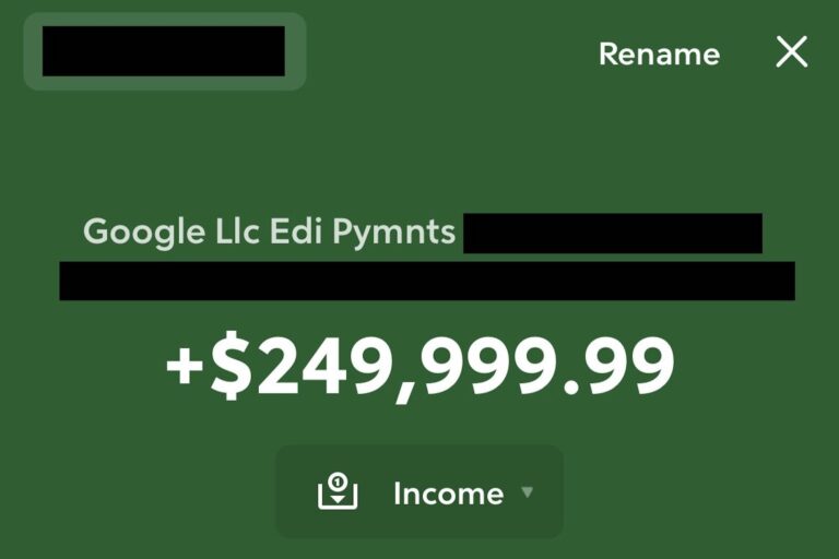 Google Paid a Man $250K By Mistake Then Never Got in Touch