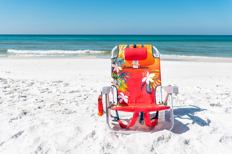 It’s not just you. Tommy Bahama beach chairs are everywhere