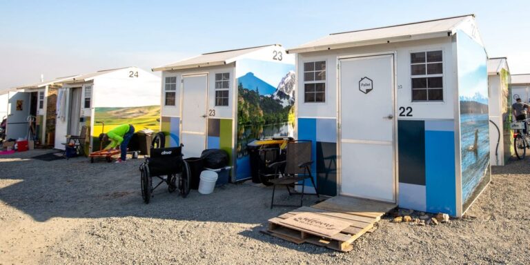 Prefab Tiny Home Village Near Seattle With Pallet Shelters