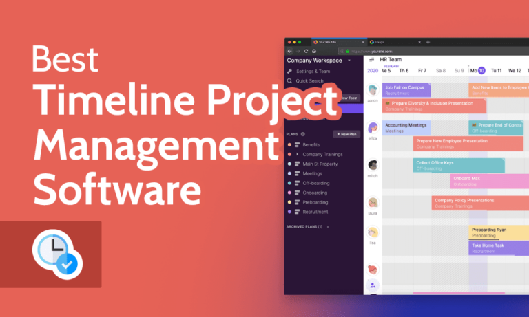 Timeline Project Management Software [7 Project Timeline Tools]