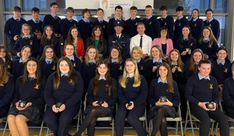 Student success story celebrated at leading Offaly school