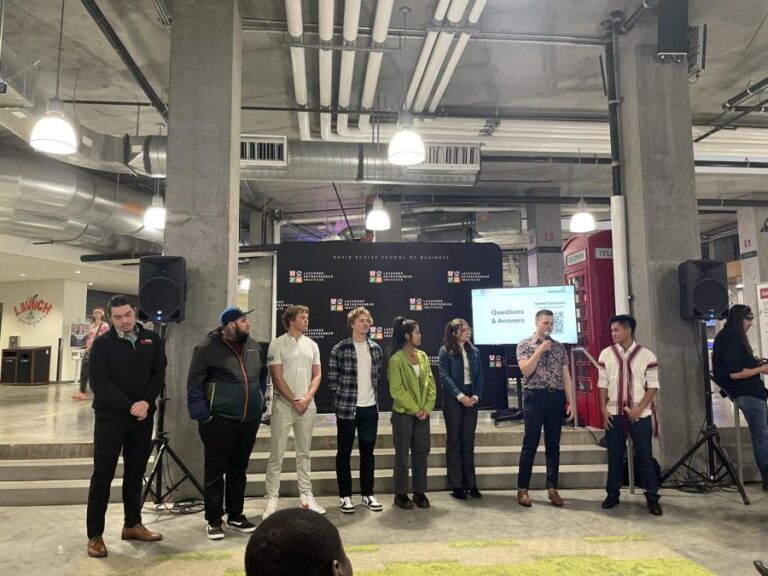 Students Present Final Business Ideas at Get Seeded Live Pitch Event – The Daily Utah Chronicle