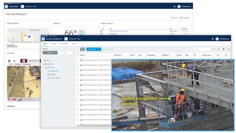 EarthCam Upgrades Autodesk Construction Cloud Integration From: EarthCam Inc.