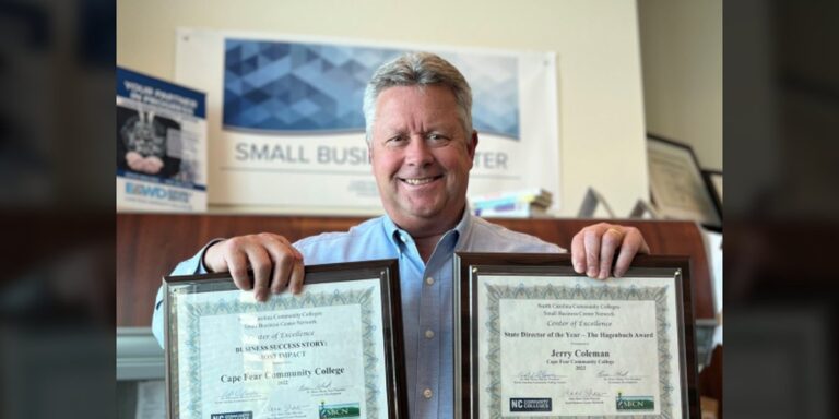 CFCC Small Business Director recognized with multiple awards