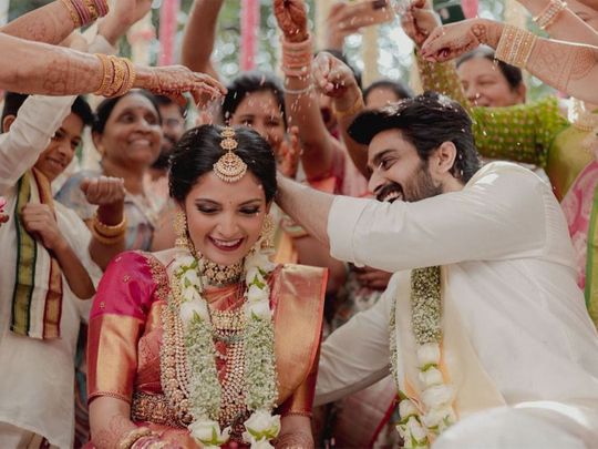 Celebrity wedding: Indian star Naga Shaurya marries entrepreneur Anusha Shetty in Bangalore