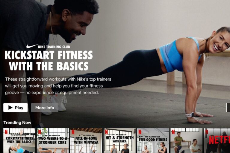 Netflix is Partnering with Nike to Bring You Hours of Workouts