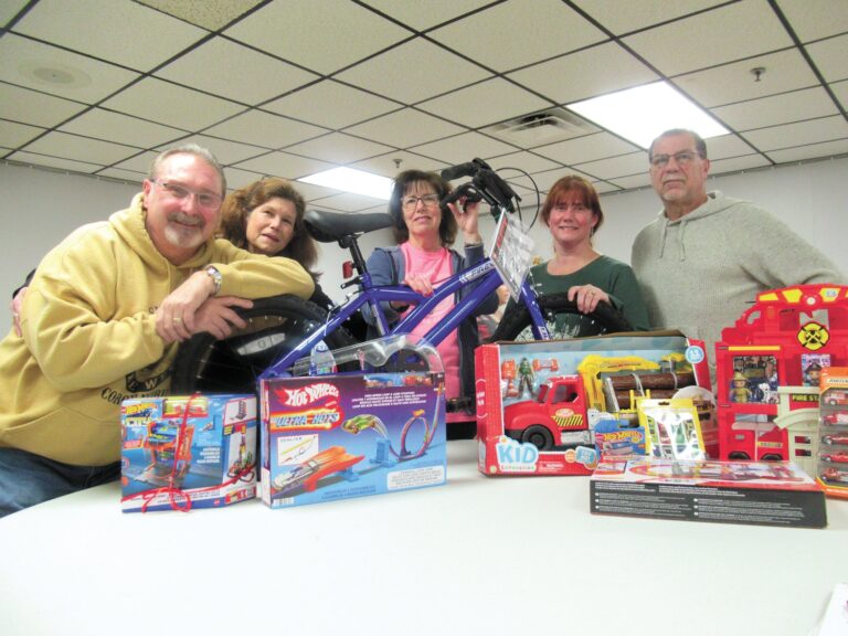 Elks gift baskets overflow with toys & food