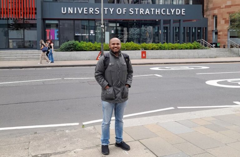 The Indian entrepreneur at University of Strathclyde to build a better world