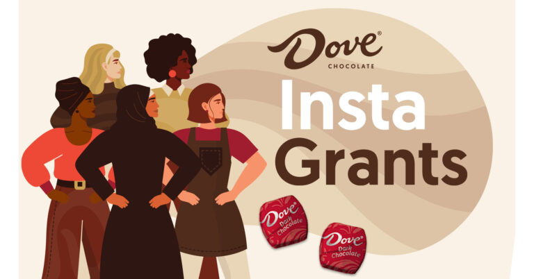 DOVE® CHOCOLATE UPLIFTS WOMEN ENTREPRENEURS WITH THE RETURN OF ITS #DOVEInstaGrants PROGRAM