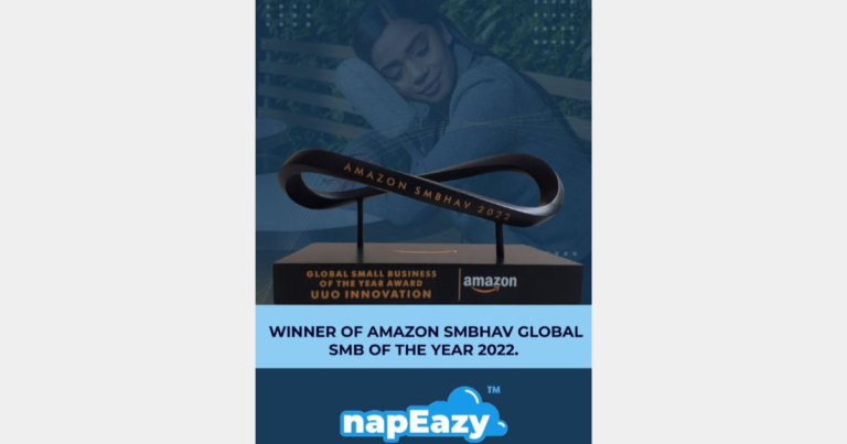 UUO Innovation’s NapEazy wins the coveted Amazon Smbhav Award