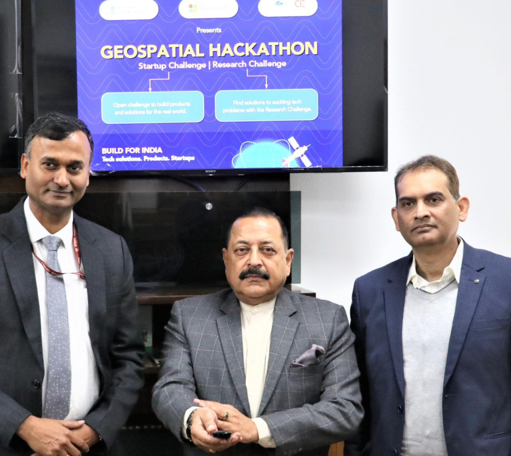 Dr. Jitendra Singh Launches DST GeoSpatial Hackathon To Promote ...