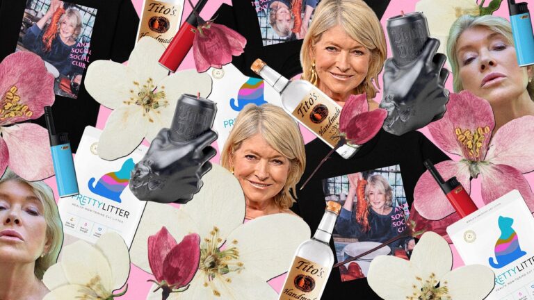 Why Martha Stewart Has Brand Deals With Liquid Death, Tito’s, Oreos, and More