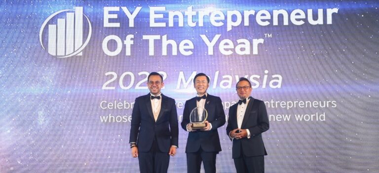 Chu Jenn Weng of ViTrox Corp Bhd named EY Entrepreneur Of The Year 2022 Malaysia